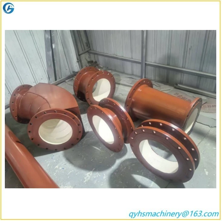 Manganese Ore Slurry Conveying Wear-resistant Ash Removal Ceramic Pipeline factory
